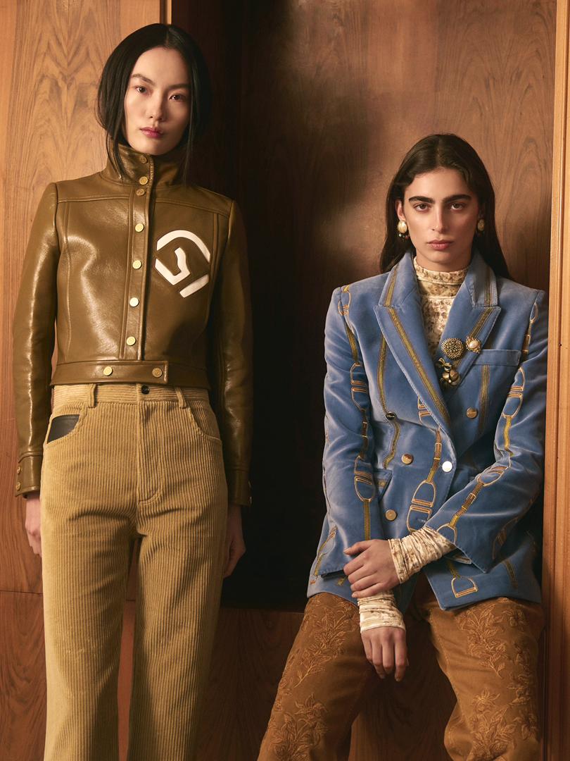 Emperial – Blue Velvet Blazer