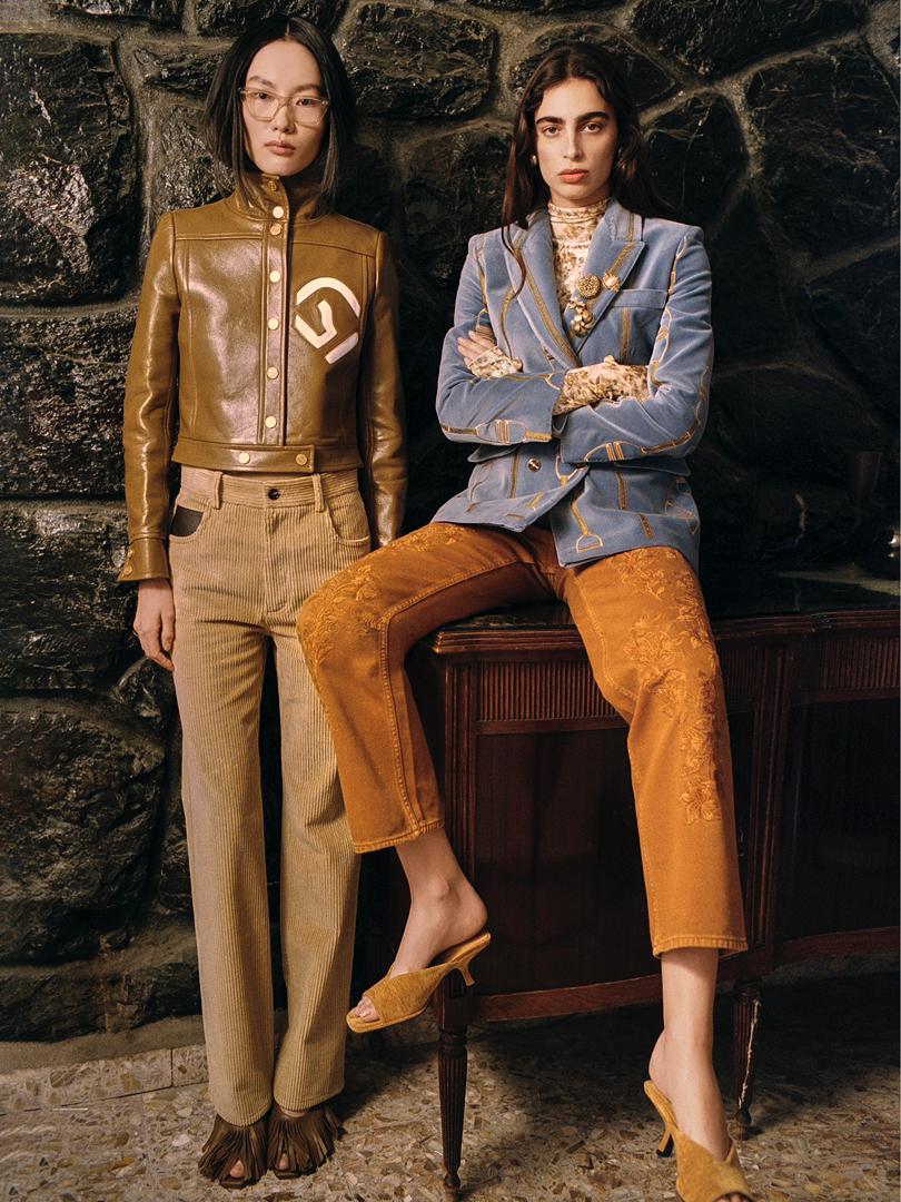 Emperial – Blue Velvet Blazer